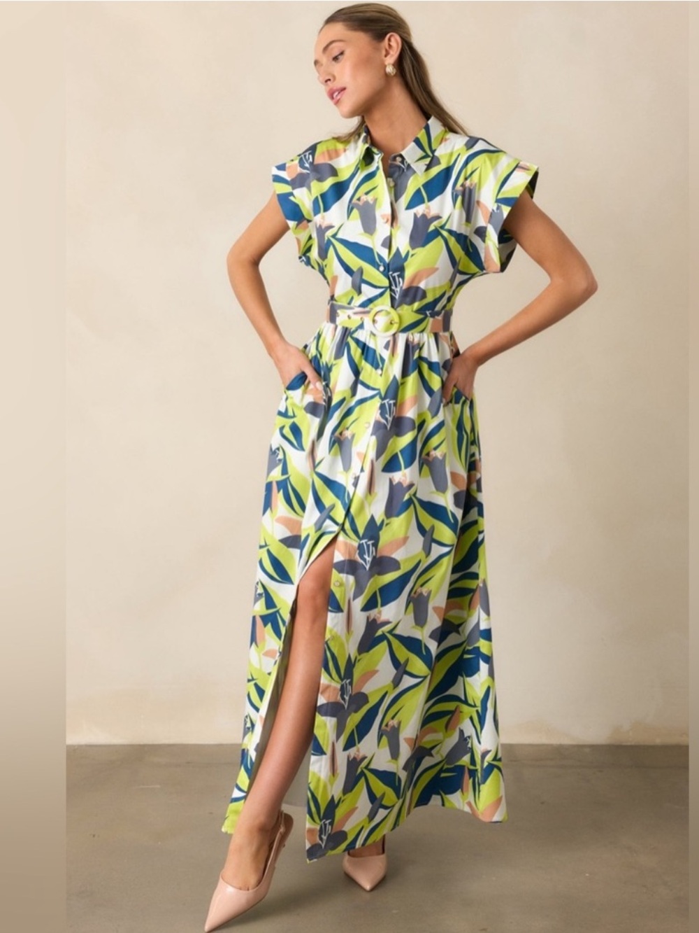 Prosperina Anthropologie Jocelyn Floral Maxi Dress NWT $232 - Picture 2 of 13